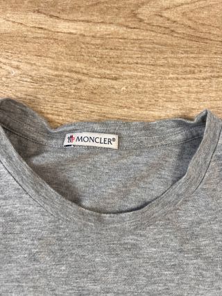 Moncler 52 Logo T-Shirt Gris | M
