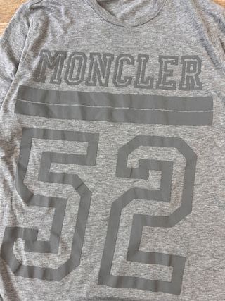 Moncler 52 Logo T-Shirt Gris | M