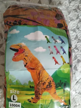Disfraz Dinosaurio Inflable T-Rex