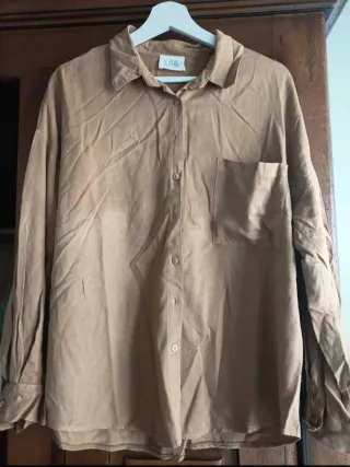 Camisa LAB mujer marrón