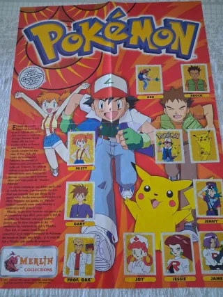Álbum de cromos Pokémon Merlin Collections