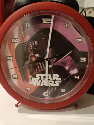 Reloj Star Wars Rojo y Negro