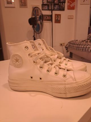 Zapatillas  Converse plataforma