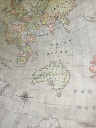 Copritutto, cartina geografica 235 cm