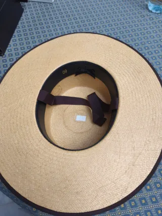 Sombrero Panamá Beige y Marrón