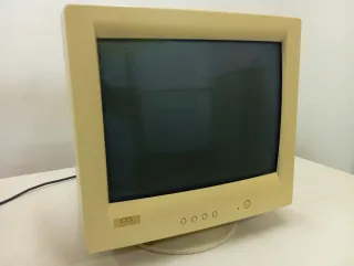 Pantalla Ordenador Vintage CTX Beige