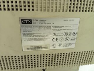 Pantalla Ordenador Vintage CTX Beige