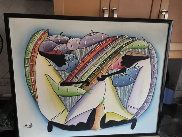 Cuadro Wilson con figuras abstractas