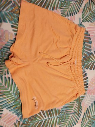 Conjunto Chándal Corto Lefties Naranja