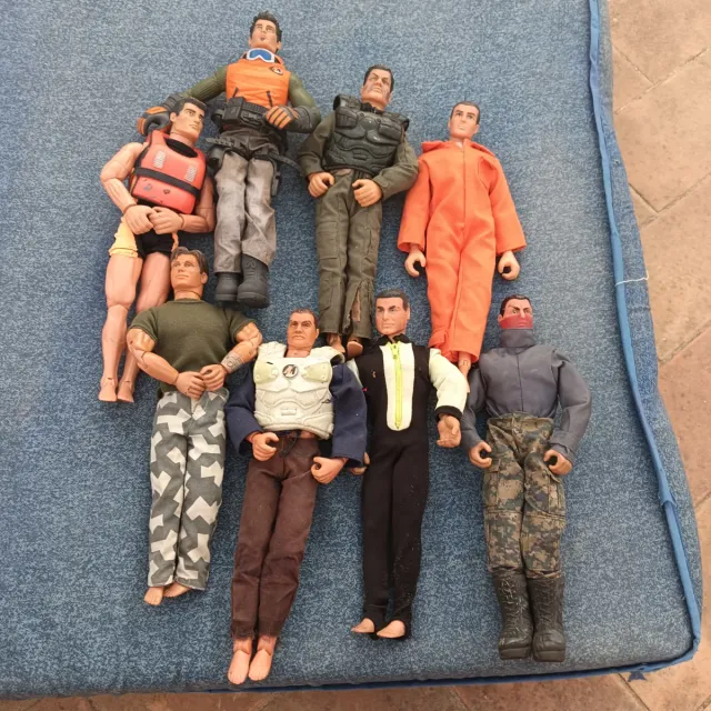 Lote Figuras Acción 8 Muñecos