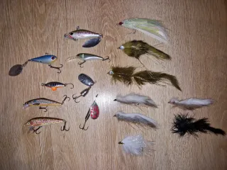 Señuelos pesca trucha streamer