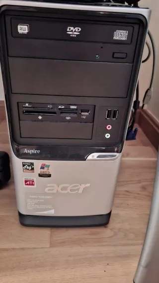 Ordenador Sobremesa Acer Aspire Negro/Plata