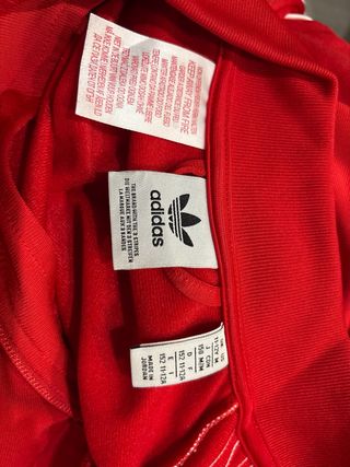 Chándal Adidas Rojo, talla 11-12 años
