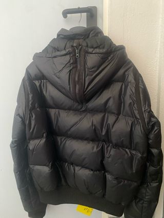 Chaqueta de plumas negra Talla XL