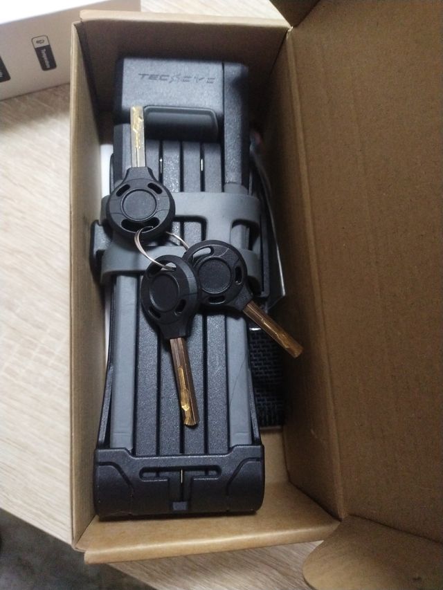 Candado Bicicleta Plegable TEC&CYC 86CM