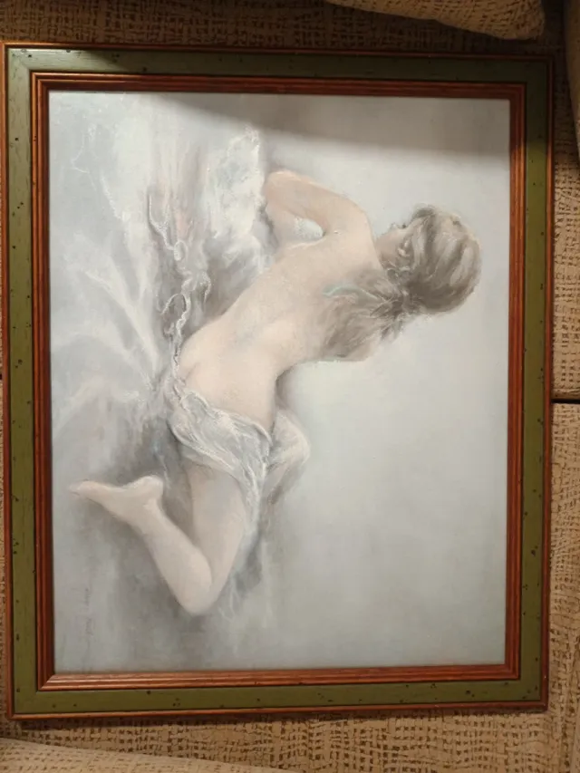 Lámina de cuadro enmarcado