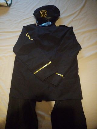 Disfraz Policía Talla Única  para niños de 11 a 14