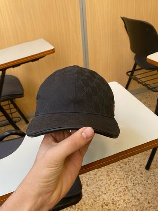 Gorra Gucci Negra Original