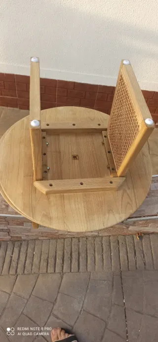 2 Tavolini bassi in legno di Teka