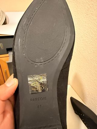 Bailarinas Zapatos Planos Negros Mujer