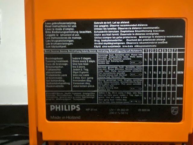 Lámpara Ultravioleta Philips