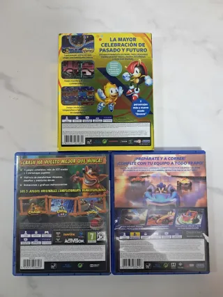 Pack Juegos PS4: Sonic y Crash