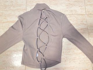 Camiseta manga larga cuello alto S