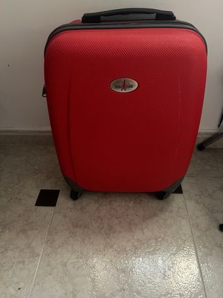 Maleta John Travel Roja