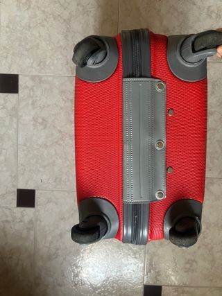 Maleta John Travel Roja