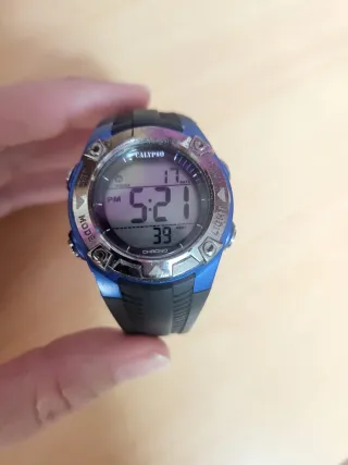 Reloj Calypso Azul y Negro K5685
Acuático 