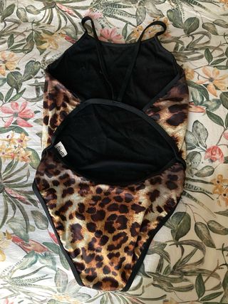 Bañador OTSO estampado leopardo