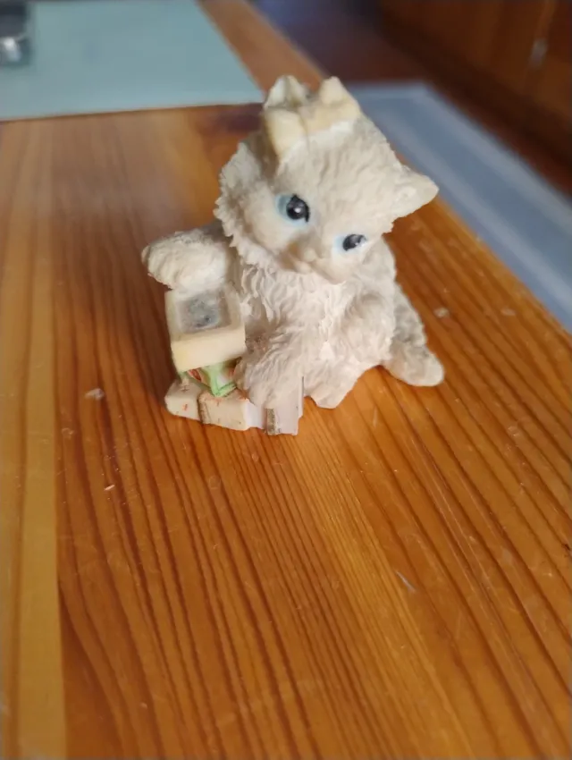 Lotto 6 statuine in resina vintage anni 90