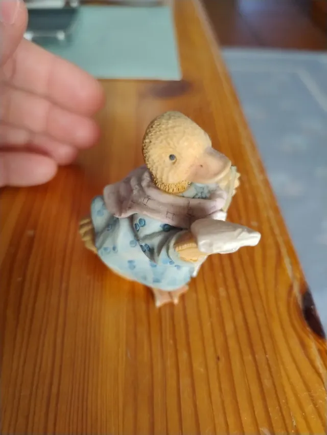 Lotto 6 statuine in resina vintage anni 90