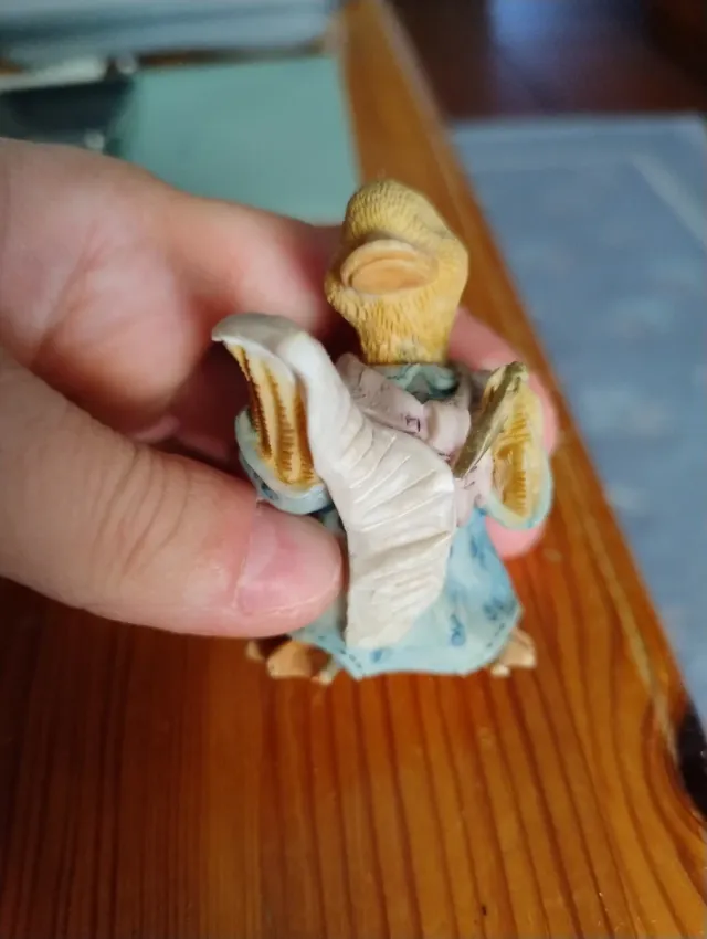 Lotto 6 statuine in resina vintage anni 90