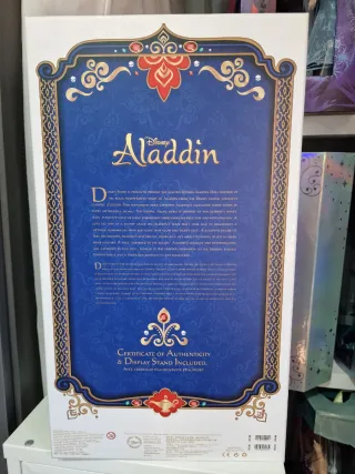 Bambola Aladdin Disney Store Limited Edition