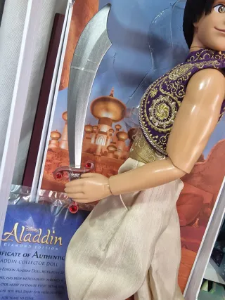 Bambola Aladdin Disney Store Limited Edition
