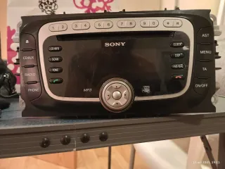 Autorradio Sony Negro Ford Focus MK2 