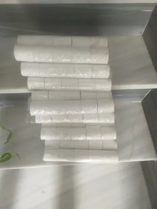 100 rollos de papel para impresora de tickets