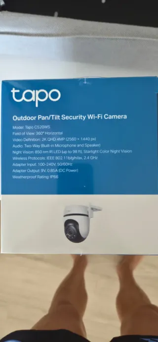 Cámara Seguridad Tapo C520WS 2K QHD Exterior