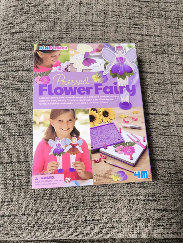 Kit Manualidades KidzMaker Pressed Flower Fairy