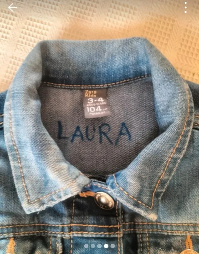 Chaqueta vaquera. (Niña)