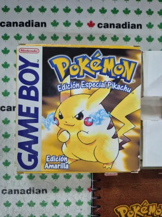 Pokemon Amarillo Game Boy