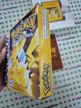 Pokemon Amarillo Game Boy