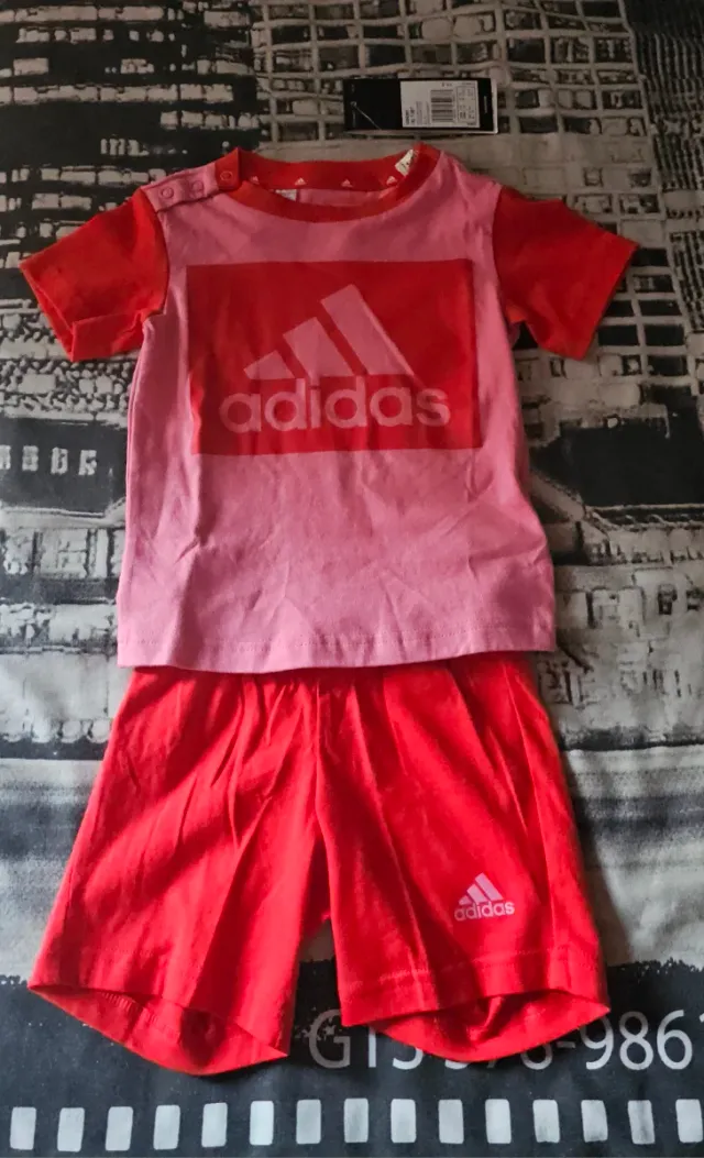 Conjunto Adidas Bebé Niña 9-12 Meses