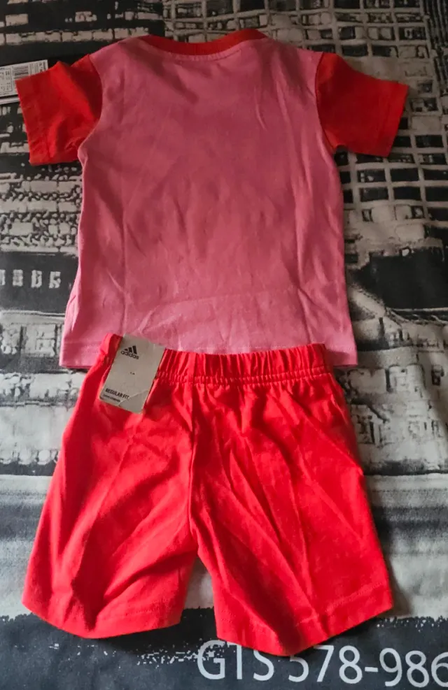 Conjunto Adidas Bebé Niña 9-12 Meses