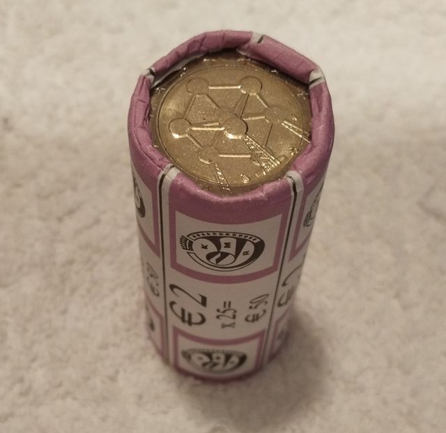 Rollo 25x2€ Bélgica 2006 Atomium