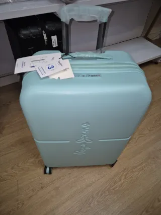 Maleta Cabina Pepe Jeans Highlight 79L Turquesa