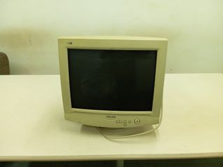 Pantalla ordenador Philips vintage beige