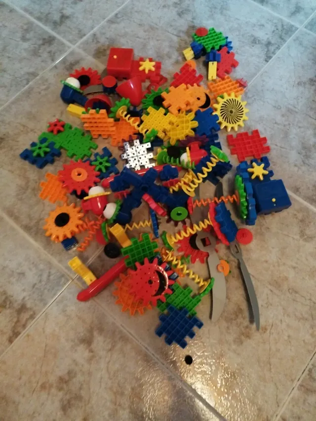 Set de construcción de engranajes