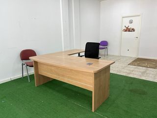 Escritorio de dirección oficina de tres modulos